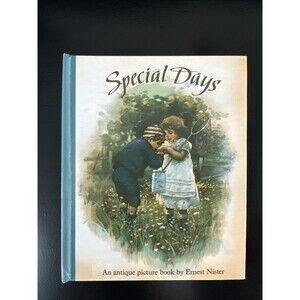 Antique Picture Pop-Up Book Special Days By Ernest Nister Isbn‎ 0399216944 RS8